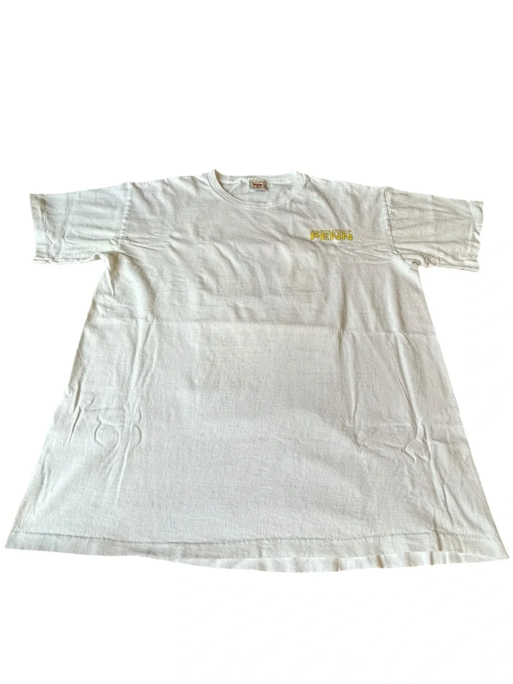 Vintage 90s Levi’s Absolutely Penn USA Made Single Stitch Graphic Tee M